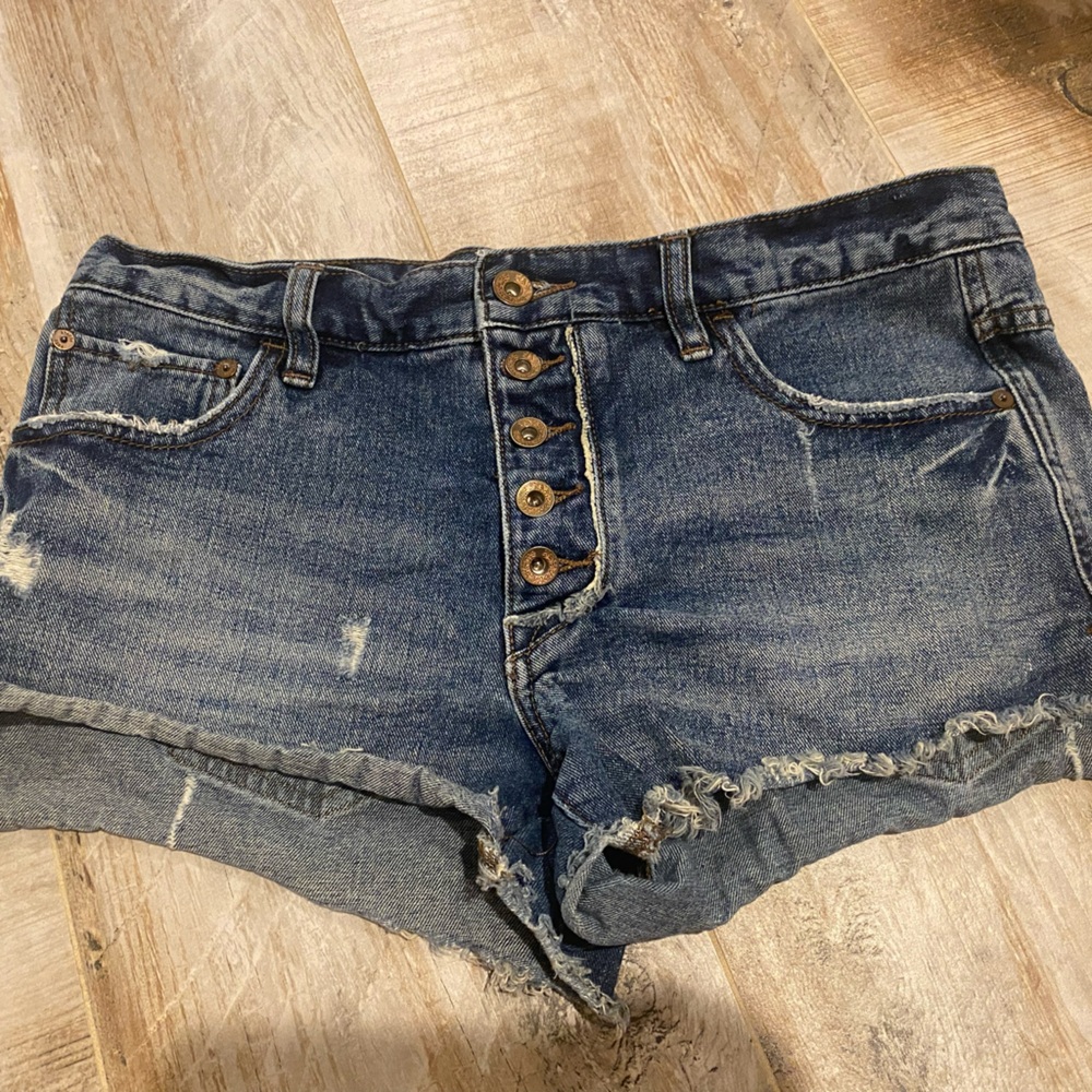 We the Free Free people denim shorts
